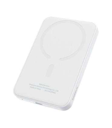 Magnetic Mini Powerbank Baseus 5000mAh, USB-C 20W (white)