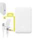 Magnetic Mini Powerbank Baseus 5000mAh, USB-C 20W (white)