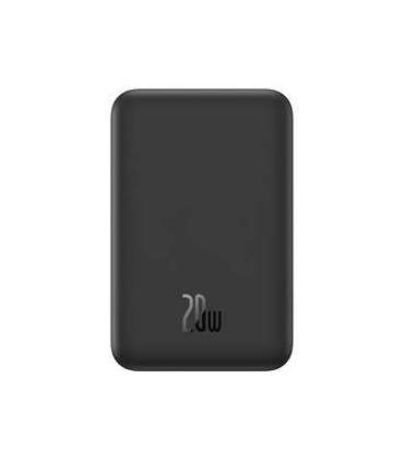 Magnetic Mini Powerbank Baseus 5000mAh, USB-C 20W (black)