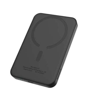 Magnetic Mini Powerbank Baseus 5000mAh, USB-C 20W (black)