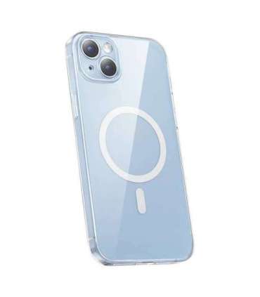 Baseus Crystal Series Magnetic Case for iPhone 14 Plus + tempered glass