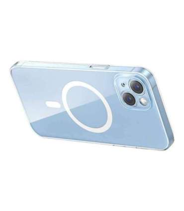 Baseus Crystal Series Magnetic Case for iPhone 14 Plus + tempered glass