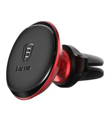Car Mount Holder Baseus Magnetic Air Vent Red OS