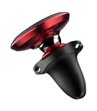 Car Mount Holder Baseus Magnetic Air Vent Red OS