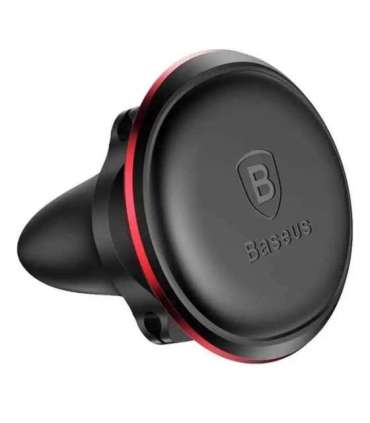 Car Mount Holder Baseus Magnetic Air Vent Red OS