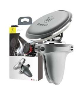 Gravity car mount for air vent Baseus (silver)