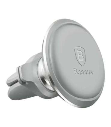 Gravity car mount for air vent Baseus (silver)