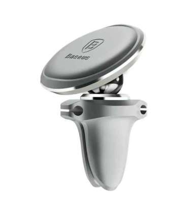 Gravity car mount for air vent Baseus (silver)