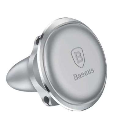 Gravity car mount for air vent Baseus (silver)