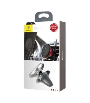 Gravity car mount for air vent Baseus (silver)