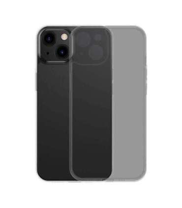 Baseus Frosted Glass Case for iPhone 13 Pro (black) + tempered glass