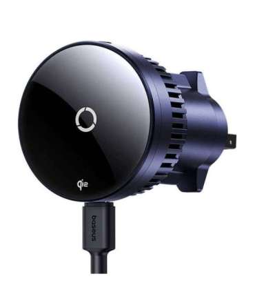 Samochodowy uchwyt  Baseus MagPro z ładowarką indukcyjną  15W Qi2.0 (czarny)