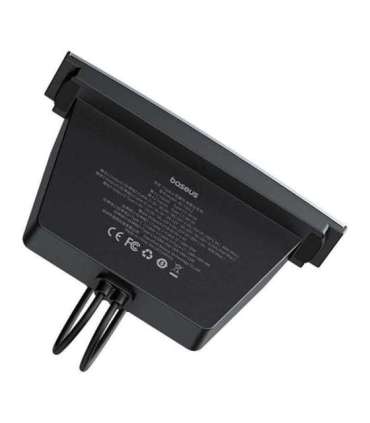 Hub Baseus T-Space with USB-C to lightning cables for Tesla Cars (black)