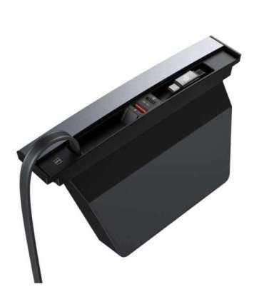 Hub Baseus T-Space with USB-C to USB-C cables for Tesla Cars (black)