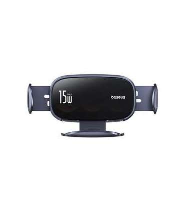 Car holder with inductive charger Baseus LightChaser (Black)