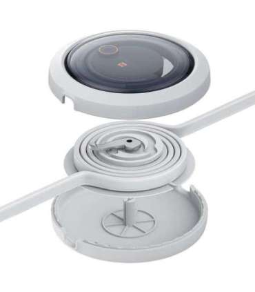 3-in-1 Baseus Free2Draw USB to M+L+C 100W cable, 1.1 m (white)