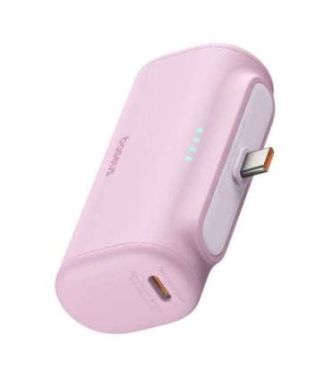 Powerbank Baseus Compact USB-C 5000mAh, 20W (pink)