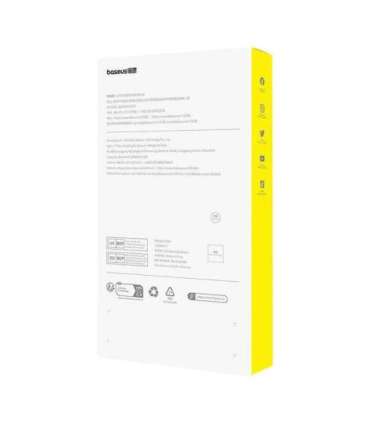 Phone Case Baseus SkyRing Magnetic with Stand for iP 14 Pro Max + tempered-glass and cleaning kit (black)