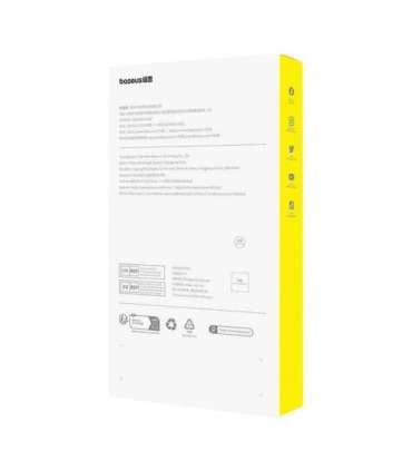 Phone Case Baseus SkyRing Magnetic with Stand for iP 15 Pro + tempered-glass and cleaning kit (black)