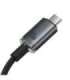 Fast Charging Cable Baseus Crystal Shine USB-C to USB-C 100W, 1,5m, 20Gb (black)
