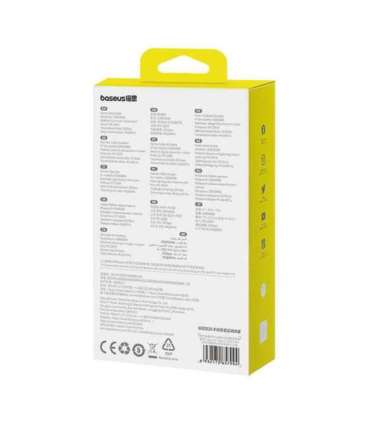 Fast Charging Cable Baseus Crystal Shine USB-C to USB-C 100W, 1,5m, 20Gb (black)