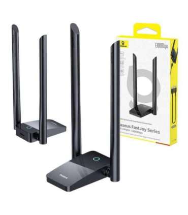 Adapter WiFi Baseus FastJoy 1800Mbps (black)