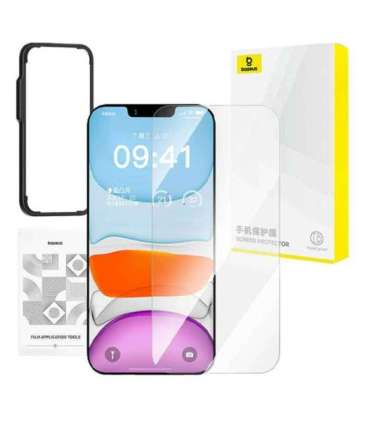 Prywatyzujące szkło hartowane Baseus Superior HD do iP 11Pro/X/XS +zestaw czyszczący i EasyStick