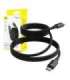 Baseus Tungsten Gold Charging Cable USB-C to USB-C 100W 1m (black)