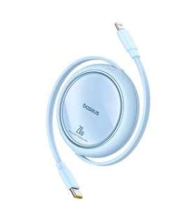USB Cable Baseus Free2Pull USB-C to iP 20W 1m (blue)