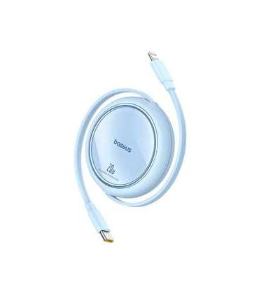 USB Cable Baseus Free2Pull USB-C to iP 20W 1m (blue)