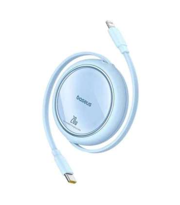 USB Cable Baseus Free2Pull USB-C to iP 20W 1m (blue)