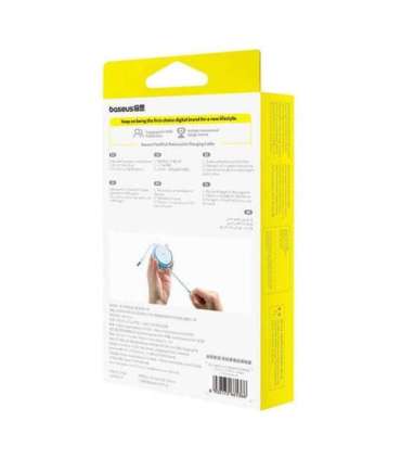 USB Cable Baseus Free2Pull USB-C to iP 20W 1m (blue)