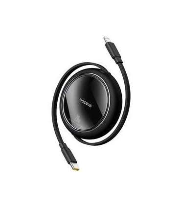USB Cable Baseus Free2Pull USB-C to iP 20W 1m (black)