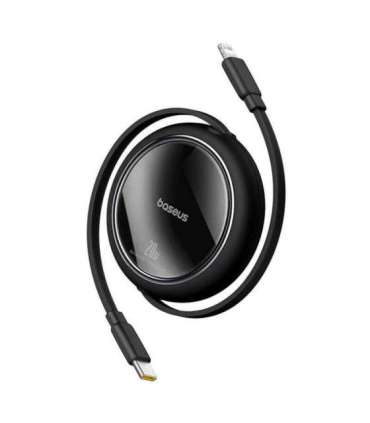 USB Cable Baseus Free2Pull USB-C to iP 20W 1m (black)