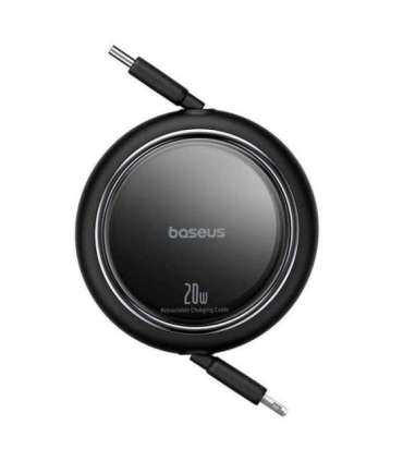 USB Cable Baseus Free2Pull USB-C to iP 20W 1m (black)