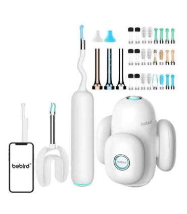 Otoscope with ear cleaning camera Bebird Home 30S (white)
