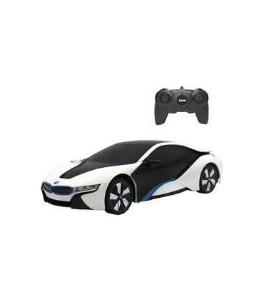 RASTAR R/C 1:24 BMW i8 remote controlled car- UV-sensitive (white and yellow)