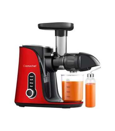 AMZCHEF GM3001-RD slow speed juicer (red)