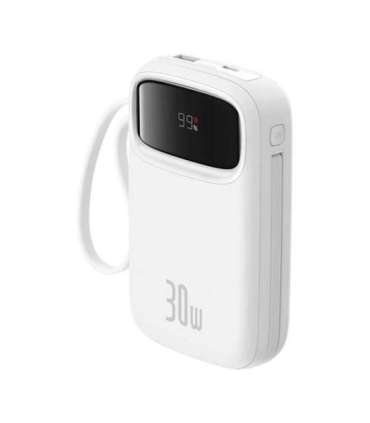 Baseus QPow 2 10000mAh 30W powerbank (white)