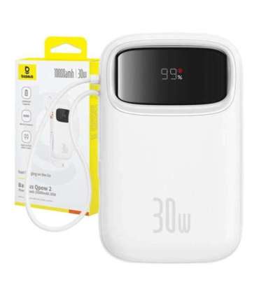 Baseus QPow 2 10000mAh 30W powerbank (white)