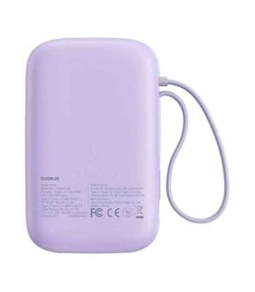 Baseus QPow 2 10000mAh 30W 2xUSB-C powerbank (purple)