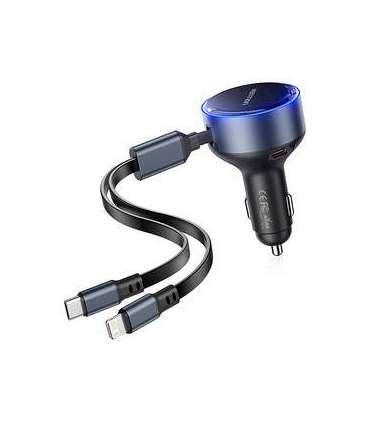Vention FFOB0 USB-C car charger + USB-C/Lightning 30W cable