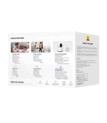 Baseus P1 Lite 2K Indoor Camera (White)