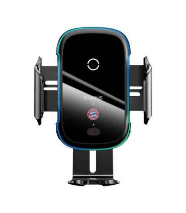 Baseus car holder with 15W charger (black) Bayern edition