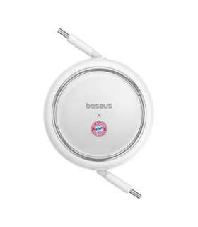 Baseus USB-C to USB-C 100W Charging Cable (White) Bayern Edition
