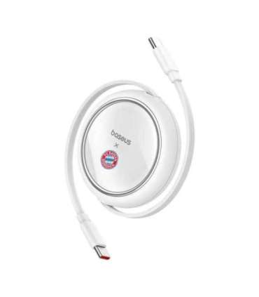 Baseus USB-C to USB-C 100W Charging Cable (White) Bayern Edition