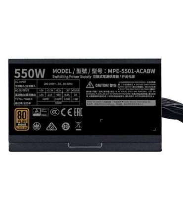 Cooler Master MWE BRONZE V2 230V 550W Power Supply Unit