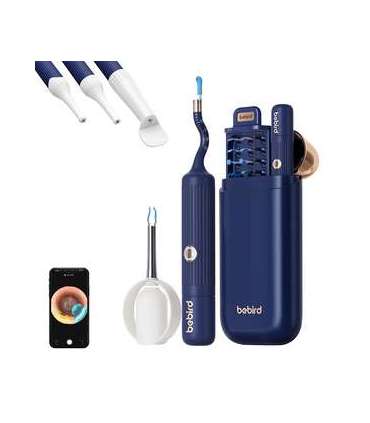Bebird EarSight Plus otoscope with ear cleaning camera (blue)