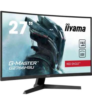 LCD Monitor|IIYAMA|G2766HSU-B1|27"|Gaming/Curved|Panel VA|1920x1080|16:9|165Hz|Matte|1 ms|Speakers|G2766HSU-B1