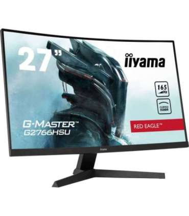 LCD Monitor|IIYAMA|G2766HSU-B1|27"|Gaming/Curved|Panel VA|1920x1080|16:9|165Hz|Matte|1 ms|Speakers|G2766HSU-B1